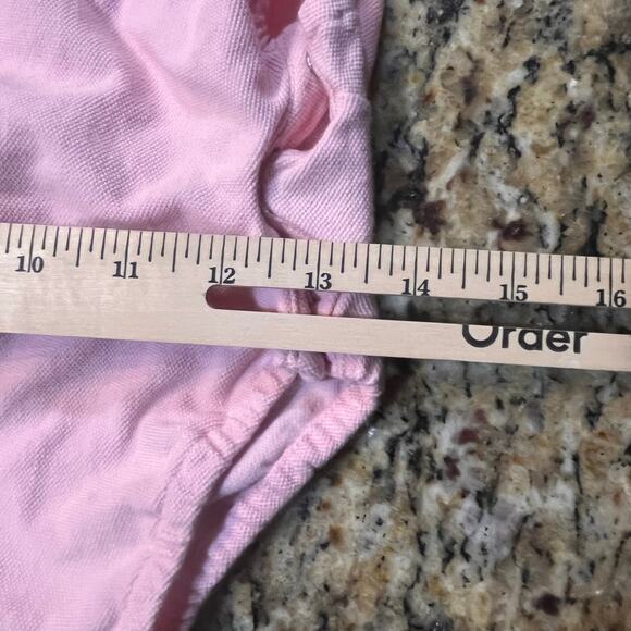 Vintage Ralph Lauren Baby Girls 6 Months Pink Polo Bubble Ruffle Romper - Picture 7 of 8